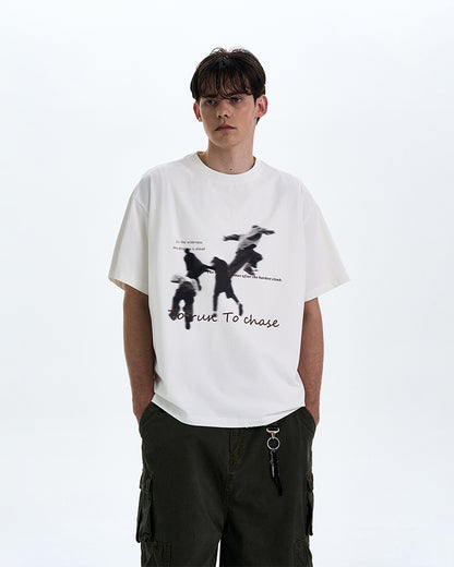 MADWITCH STREET STYLE PRINT TEE #RT196
