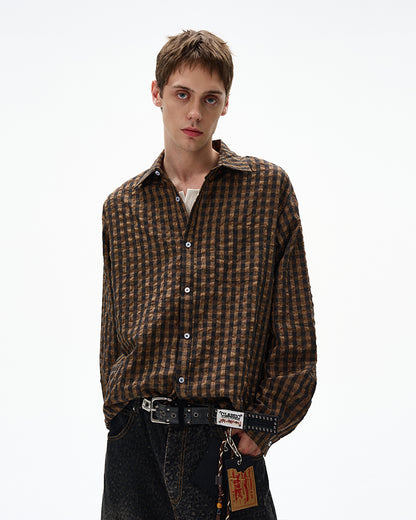 MADWITCH UNISEX BUBBLE GAUZE SHIRT #CR6237