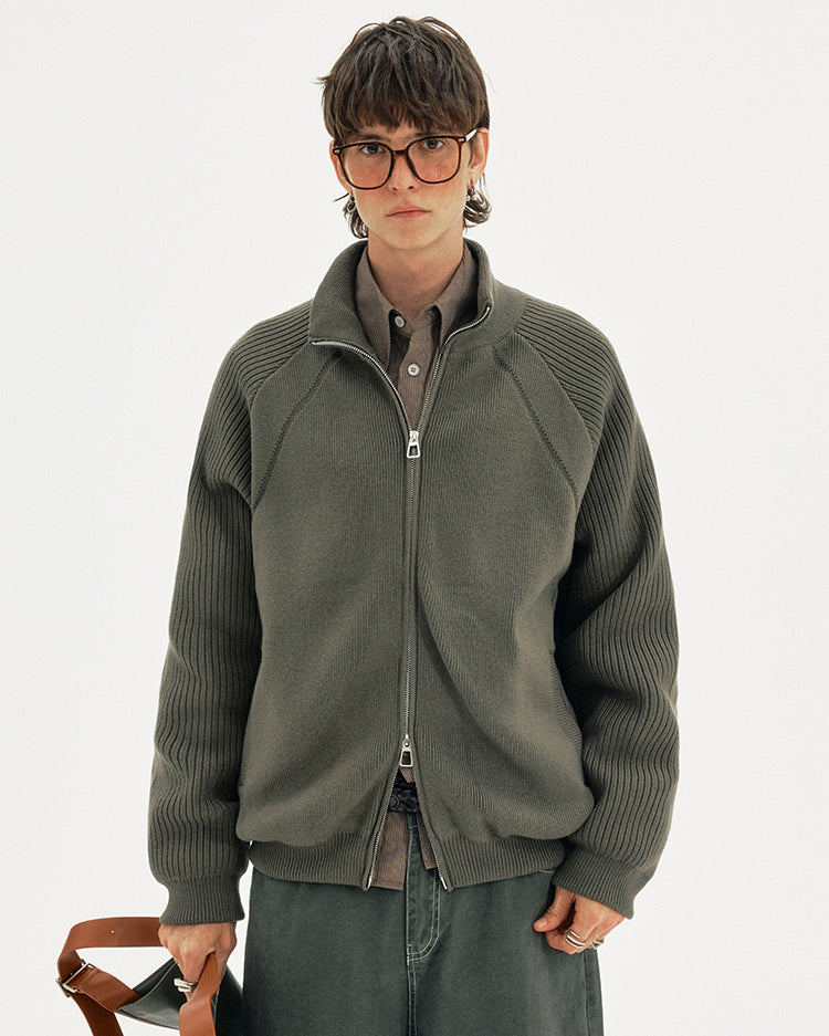 MADWITCH KNIT PUFF JACKET #YR15