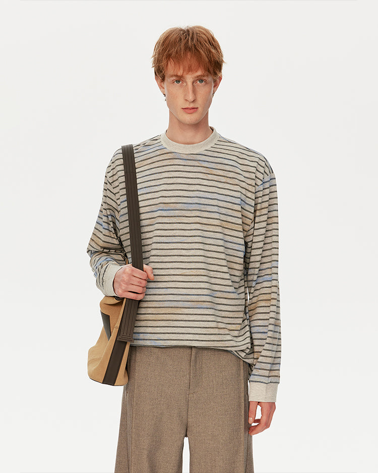 MADWITCH STRIPE LONG SLEEVE TEE #26009