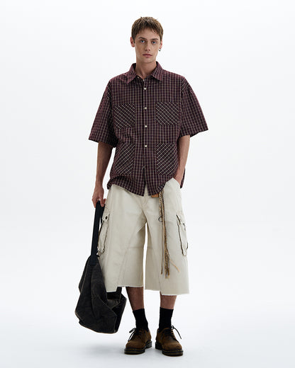 MADWITCH MULTI-POCKET SHIRT #CS111