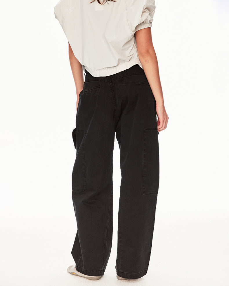 MADWIT VINTAGE WASHED UTILITY PANTS #CK6933