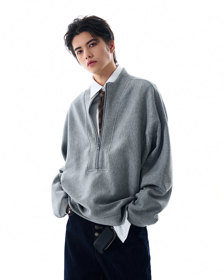 MADWITCH ZIP CLEANFIT SWEATSHIRT #L548