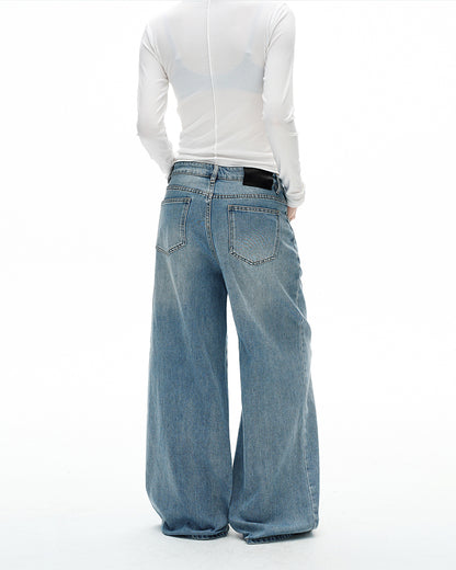 MADWITCH FADE STRAIGHT DENIM #GP9689