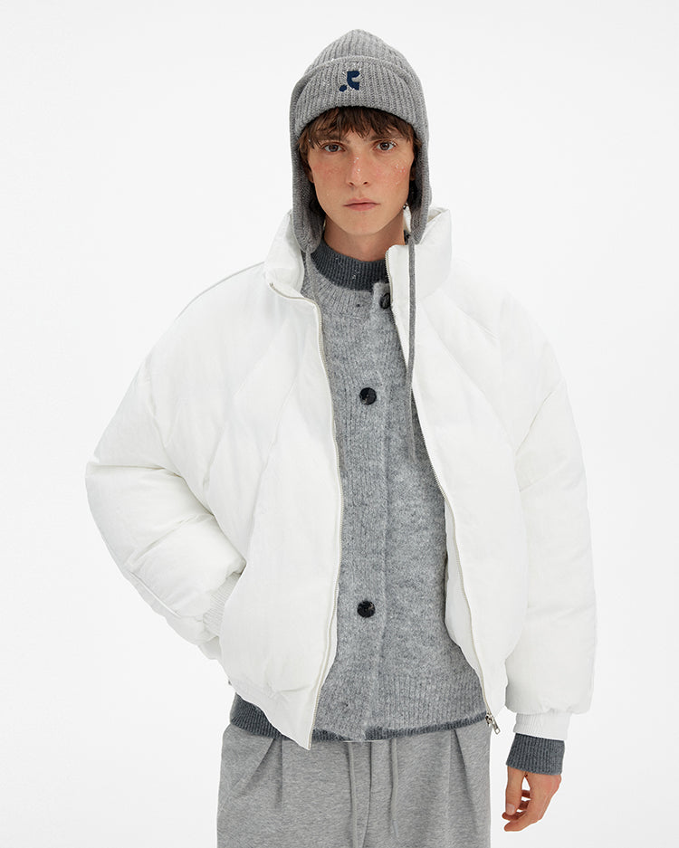 MADWITCH ATMOSPHERIC WHITE PUFFER JACKET #AW25115