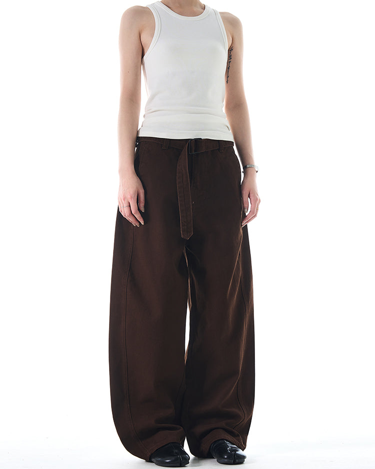 MADWITCH STRAIGHT LEG LONG WAISTBAND WORK PANTS #G6636