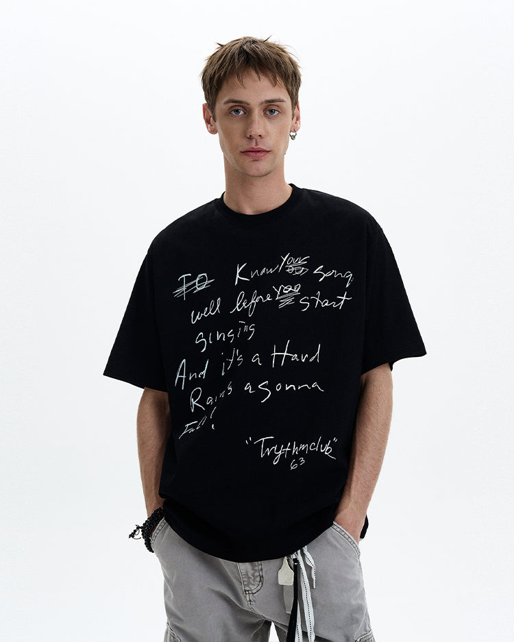 MADWITCH GRAFFITI CASUAL TEE #27312