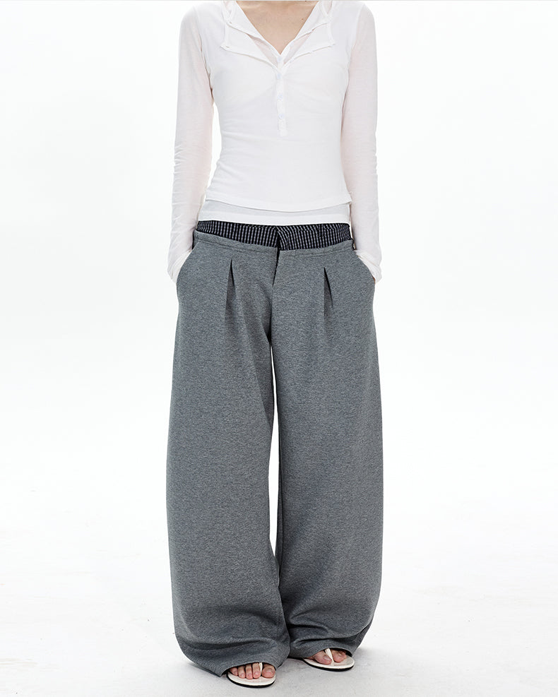 MADWITCH PATCH PLAID PANTS #C967