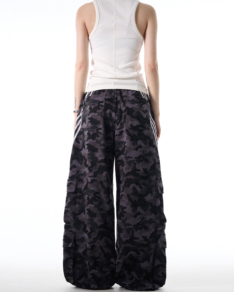 MADWITCH CAMO CARGO PANTS #RK174