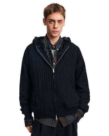 MADWITCH TWIST SHEAR COAT #MF3395