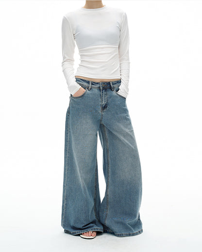 MADWITCH FLARE WASH DENIM #GP5527N