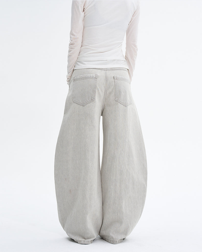 MADWITCH SNAP SLUNG TROUSERS #Z043