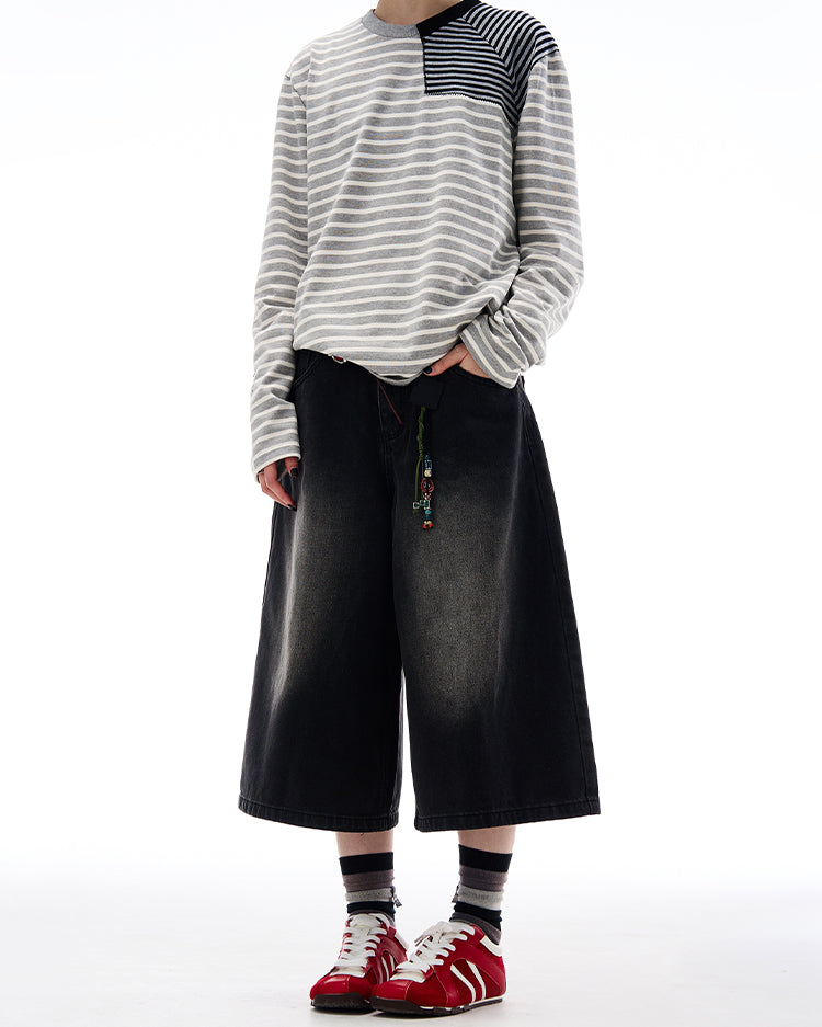 MADWITCH BOOTCUT GENDERLESS CROP JEANS #WHOA099