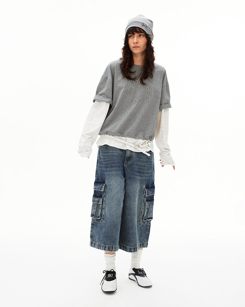 MADWIT UTILITY CARGO SHORTS #K737