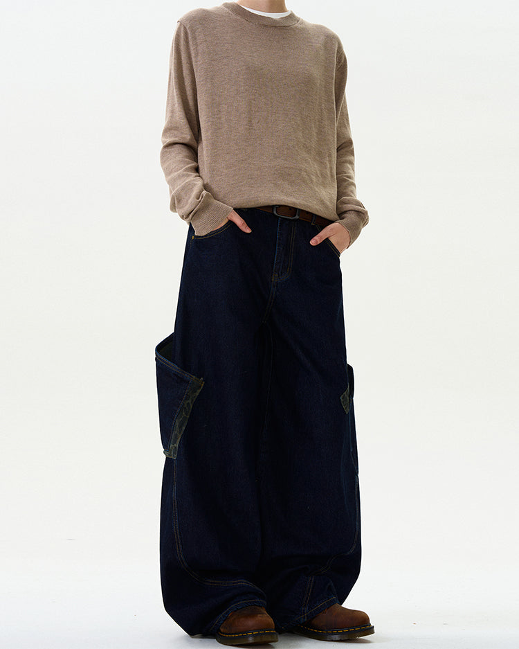 MADWITCH CAMOUFLAGE PATCHWORK PANTS #L467