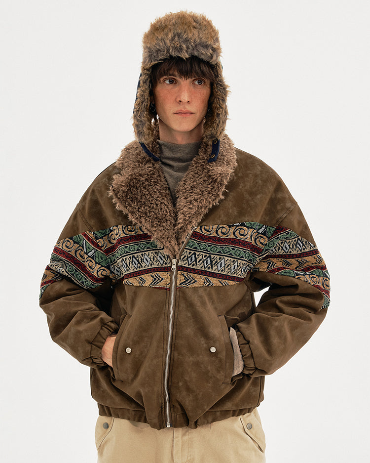 MADWITCH FOLK SUEDE PARKA #MY0210