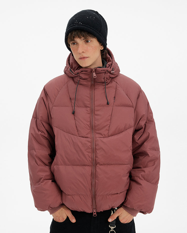 MADWITCH MINIMAL HOODED DOWN JACKET #N1726
