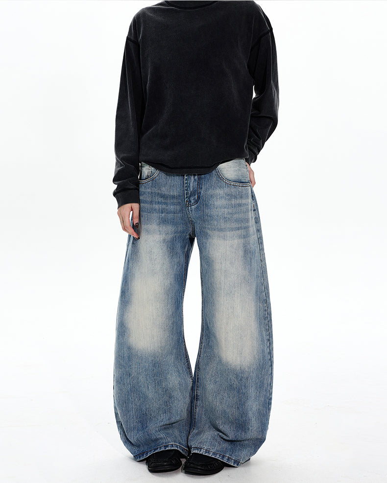 MADWITCH SLUB WIDE DENIM #G6669