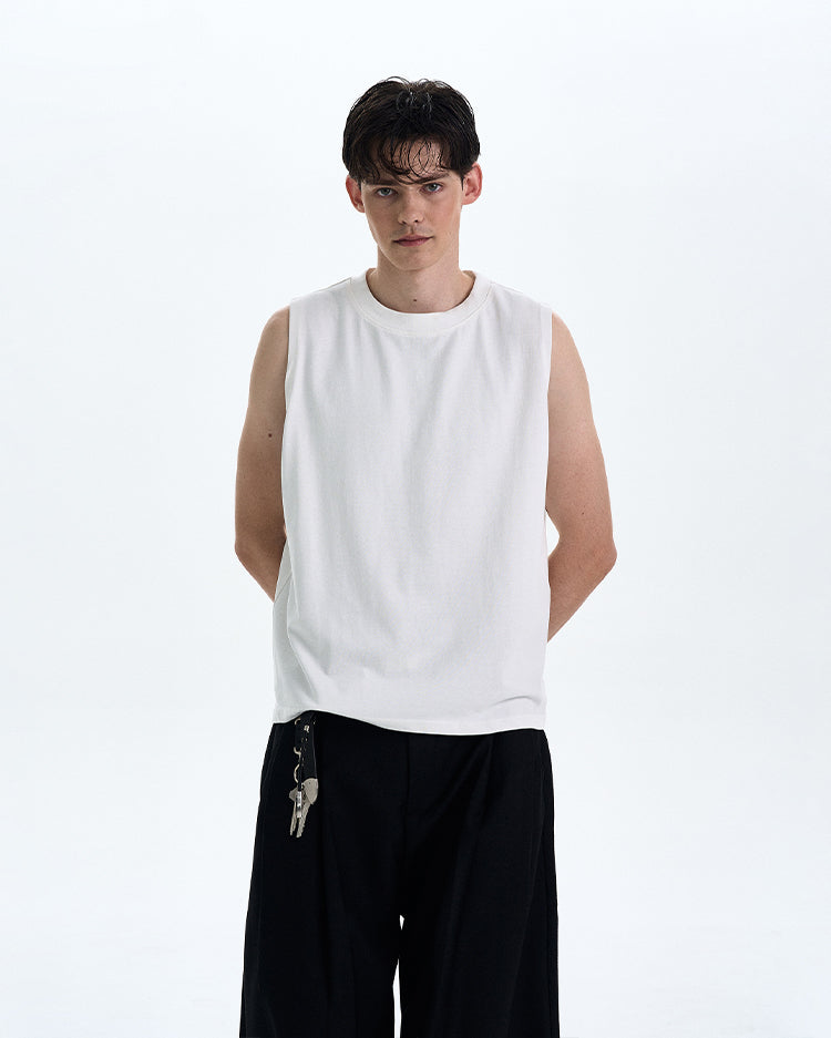 MADWITCH SOLID COLOR TANK TOP #RJ216