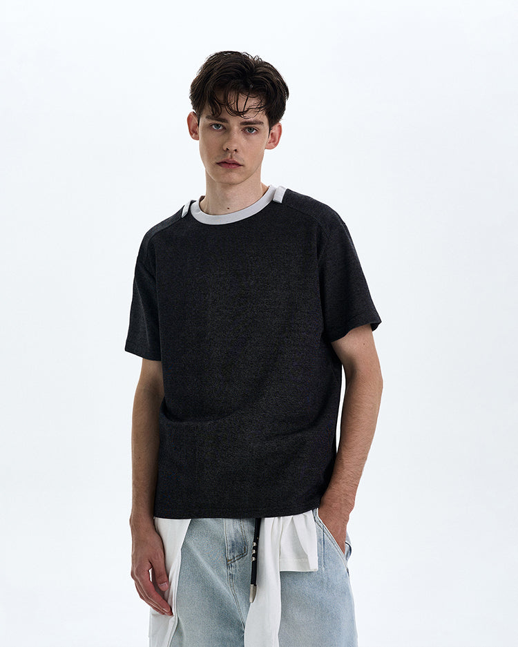 MADWITCH DECONSTRUCTED CASUAL TEE #25089