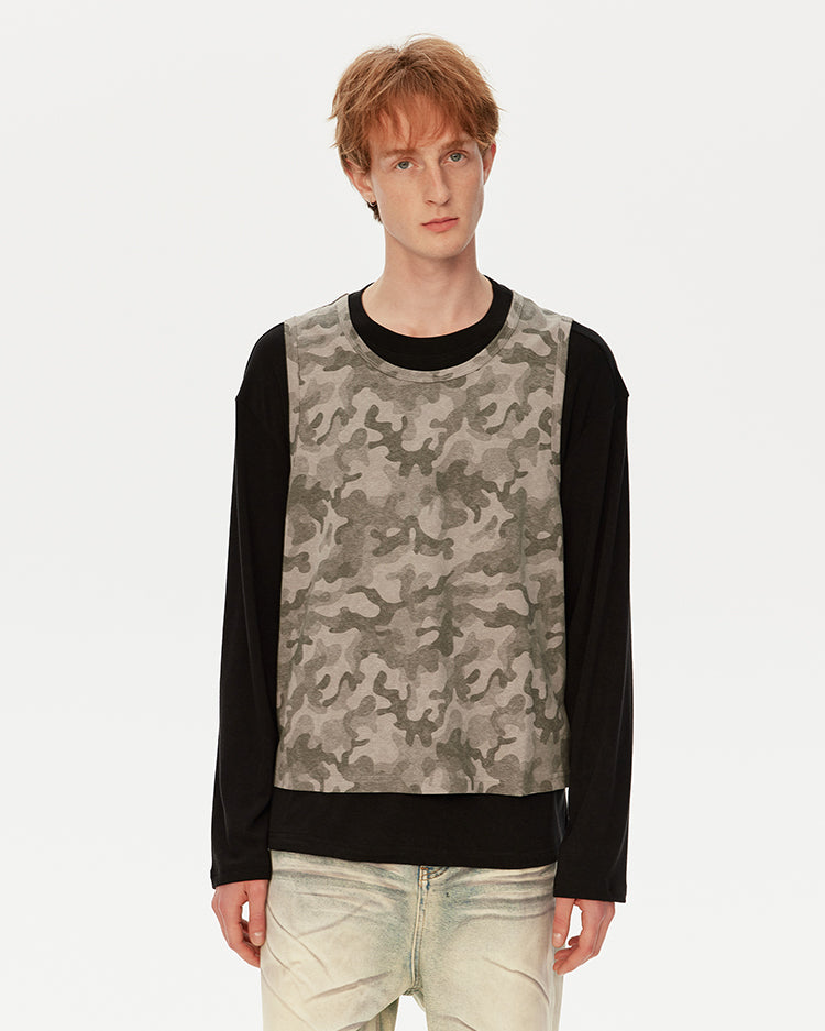 MADWITCH CAMO LONG SLEEVE TEE #26004