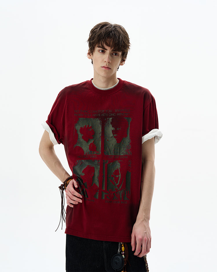 MADWITCH GRAPHIC CASUAL TEE #25703