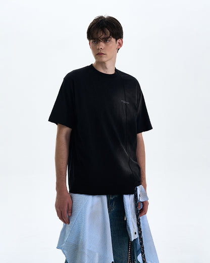 MADWITCH PATCHWORK DESIGN T-SHIRT #MD4181