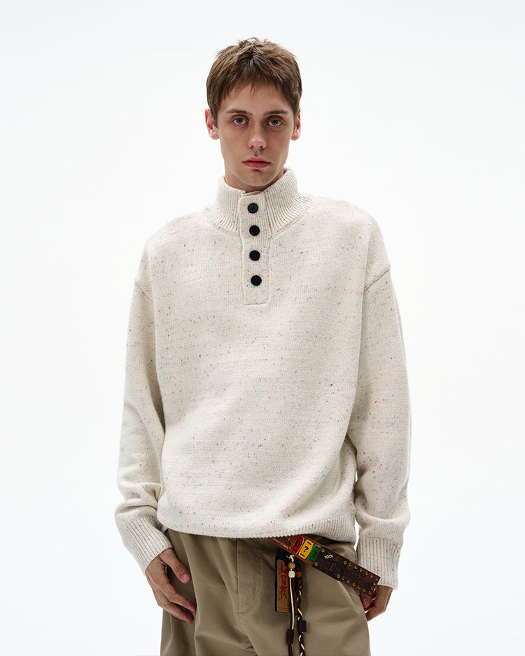MADWITCH UNISEX TURTLENECK KNIT SWEATER #AB1093