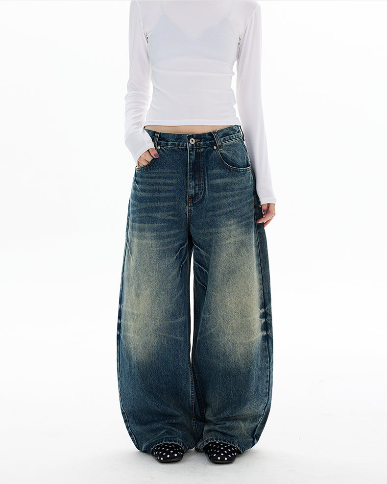MADWITCH VINTAGE WASHED VIBE JEANS #CK9737