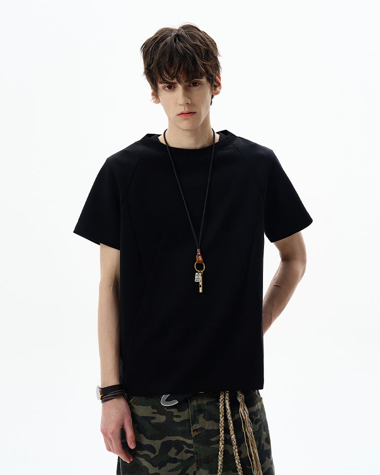 MADWITCH PATCHWORK CASUAL TEE #251410