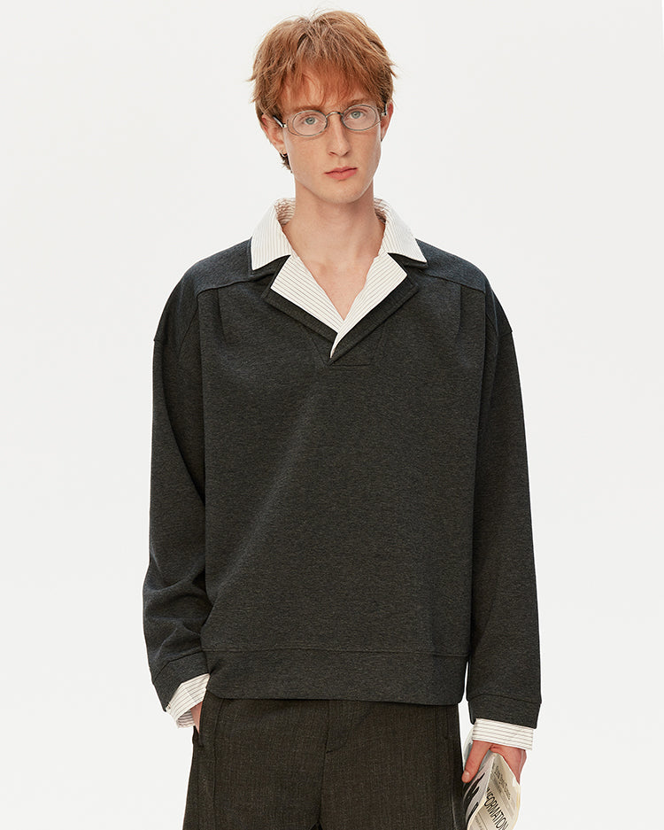 MADWITCH DOUBLE COLLAR TEE #880662