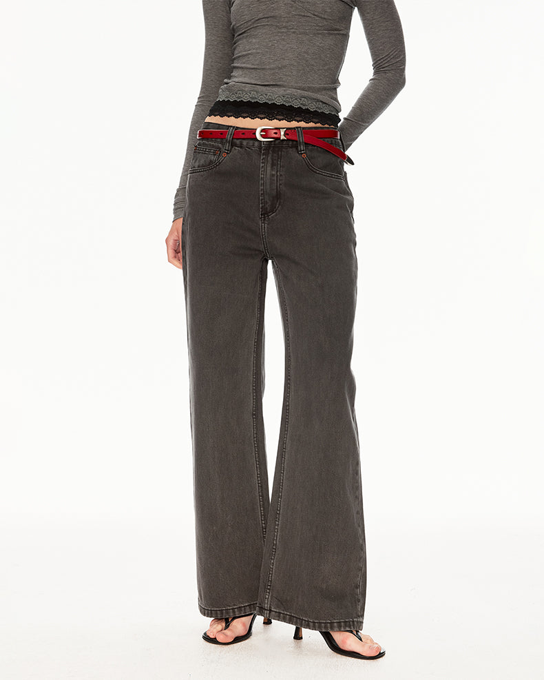 MADWIT FLARE STRAIGHT PANTS #GPC3601N