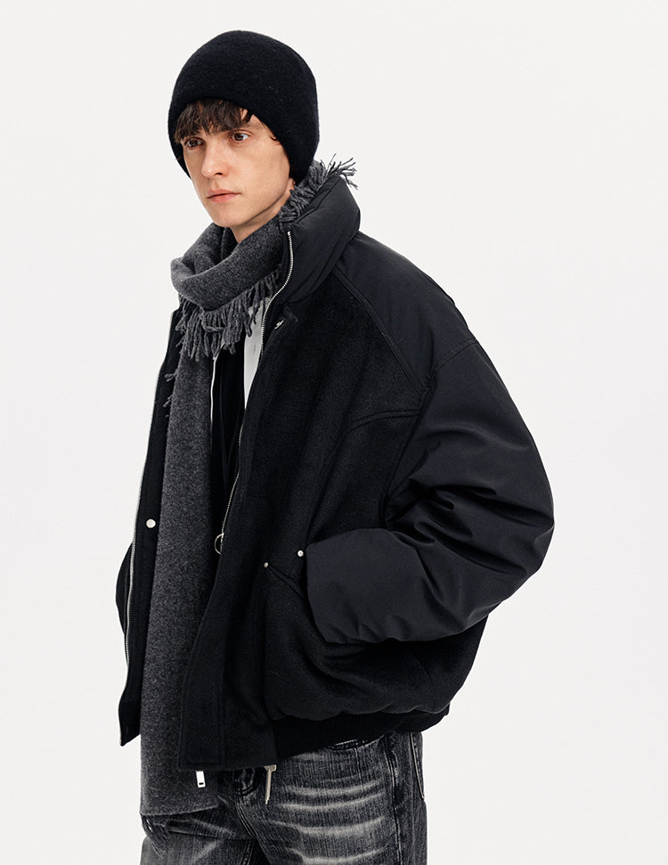 MADWITCH TAILORED HARRINGTON DOWN JACKET #630235
