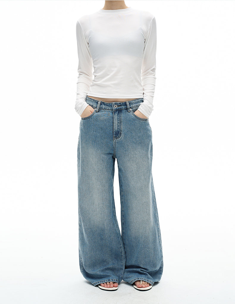 MADWITCH FADE STRAIGHT DENIM #GP9689