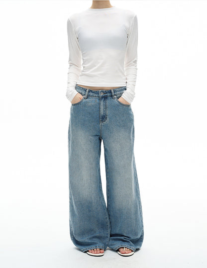MADWITCH FADE STRAIGHT DENIM #GP9689