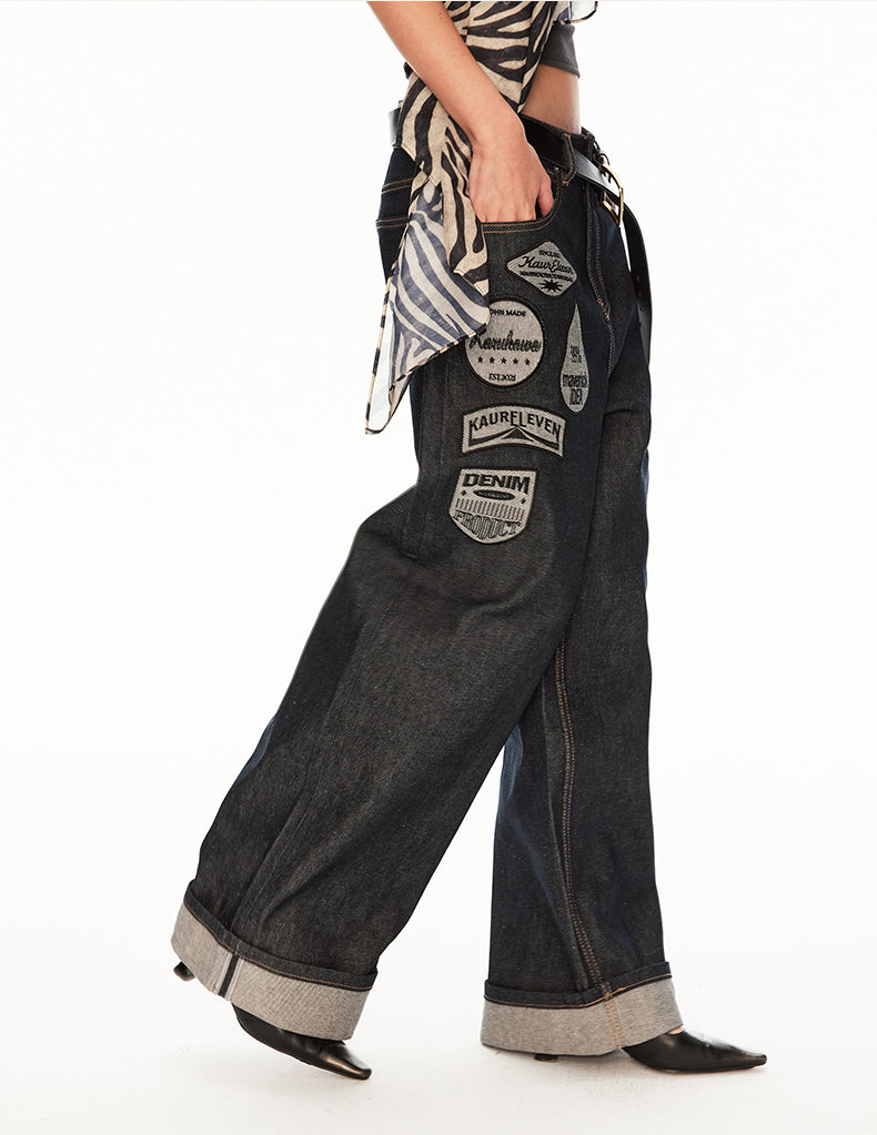 MADWIT HIGH STREET STRAIGHT JEANS #GPC3609