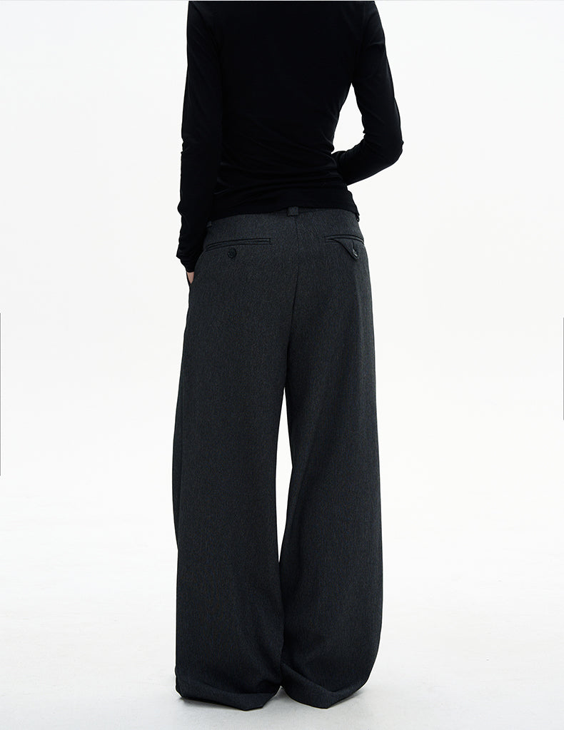 MADWITCH DIAGONAL FOLD PANTS #GPC6900