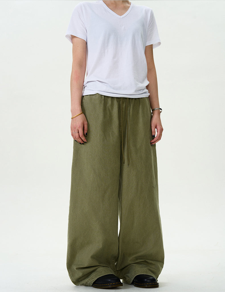 MADWITCH CASUAL WIDE-LEG PANTS #CK6600