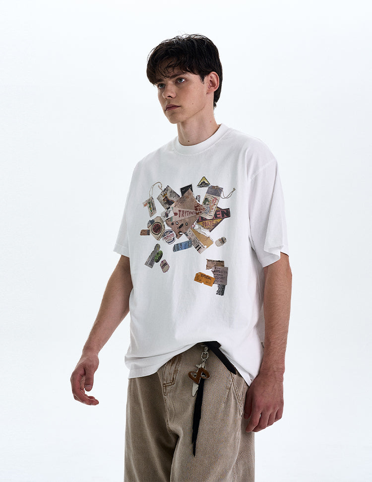 MADWITCH FUN GRAPHIC SHORT SLEEVE TEE #27335