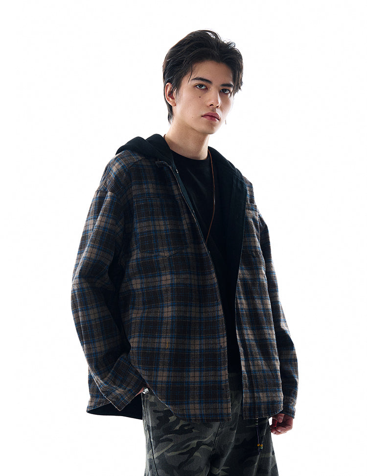 MADWITCH REVERSIBLE HOODED SWEATSHIRT #W2526