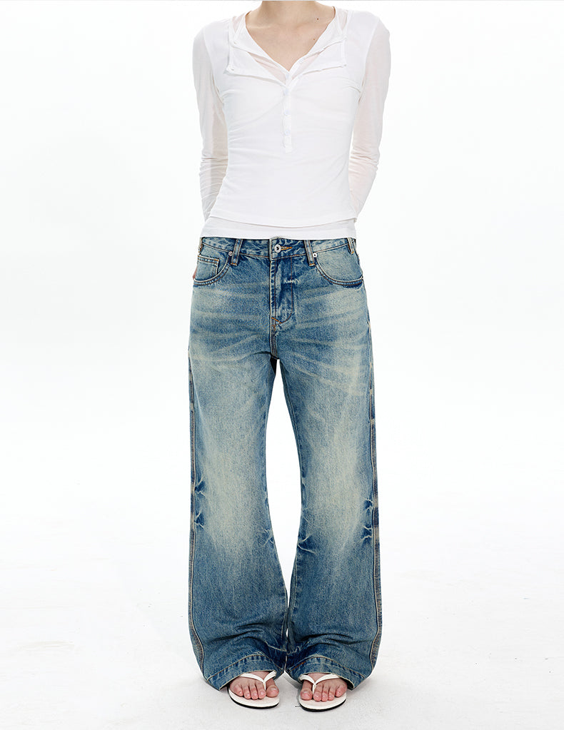 MADWITCH STONE FLARE DENIM #GPC5533N