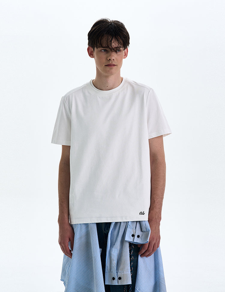 MADWITCH BOXY CREW NECK TEE #RT189