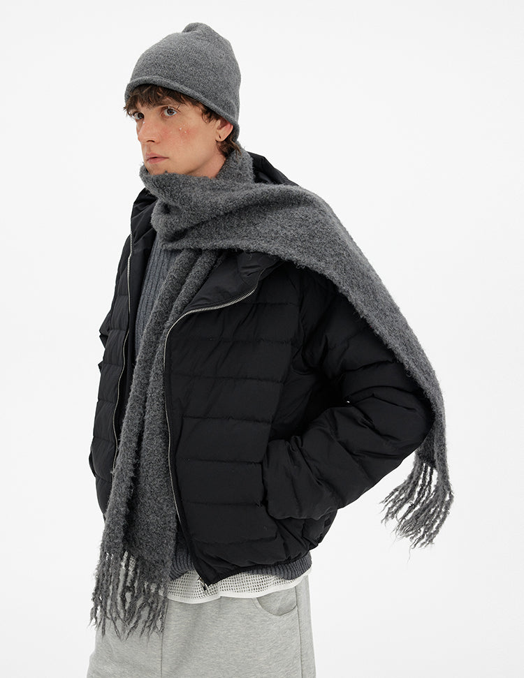 MADWITCH ZIP HOODED PUFFER JACKET #8929-50