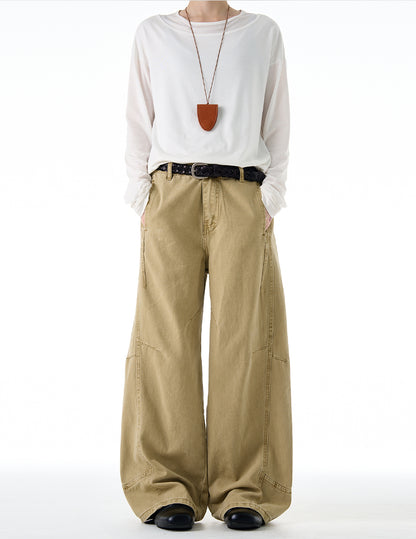 MADWITCH DISTRESSED WIDE LEG PANTS #CK3539