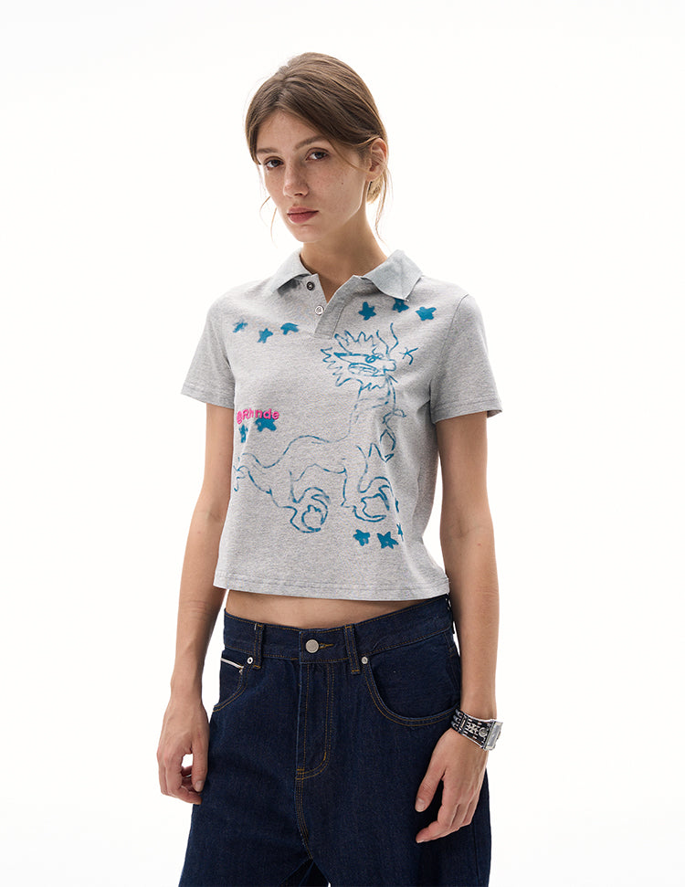 MADWITCH SUMMER PRINTED T-SHIRT #L989