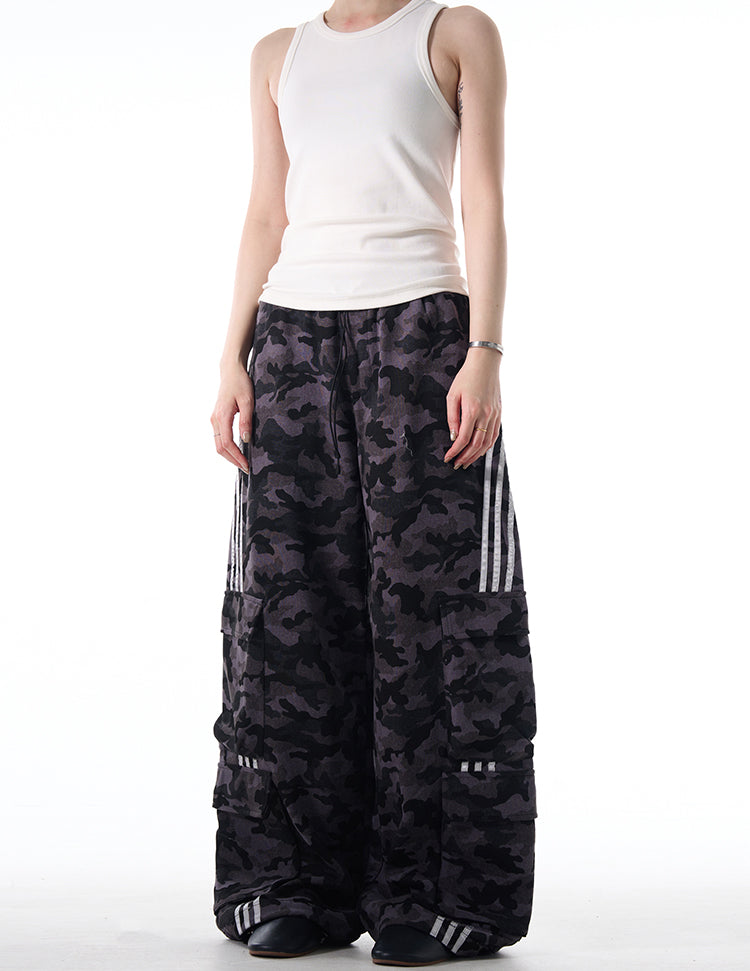 MADWITCH CAMO CARGO PANTS #RK174