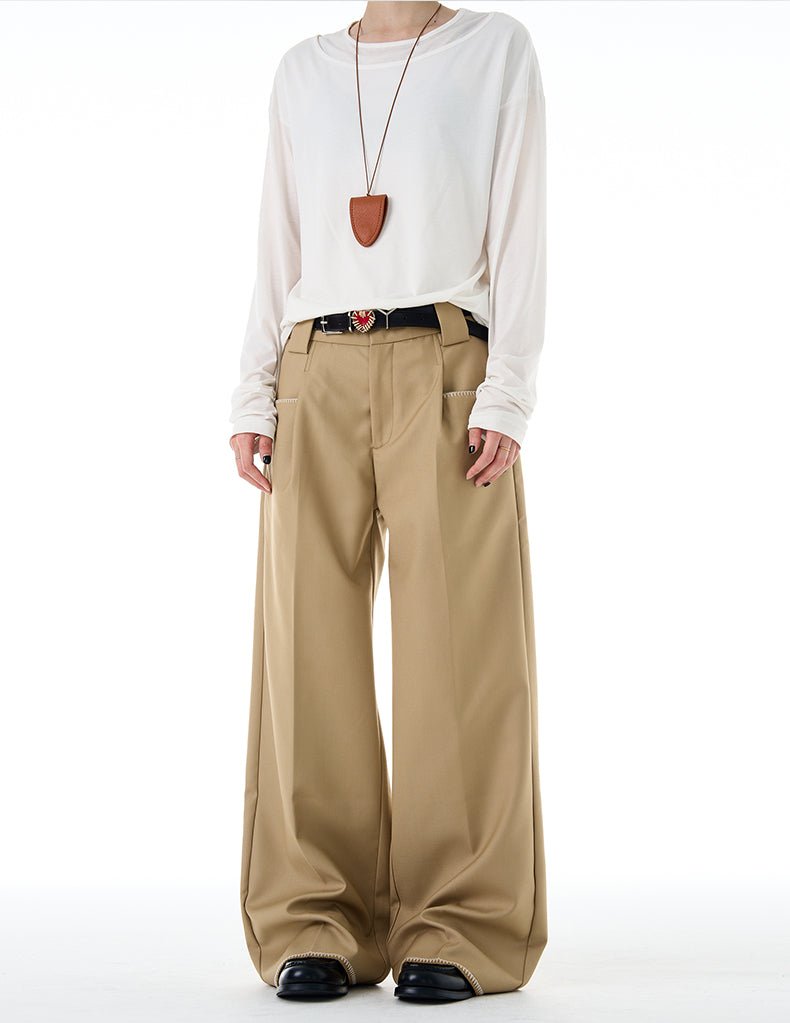 MADWITCH DRAPEY CASUAL TROUSERS #CK6662