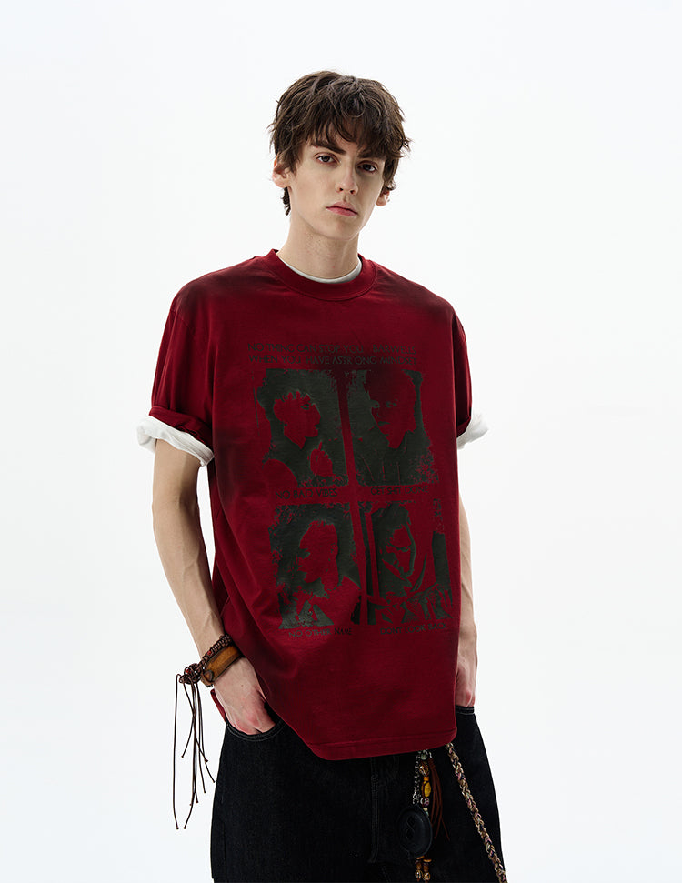 MADWITCH GRAPHIC CASUAL TEE #25703
