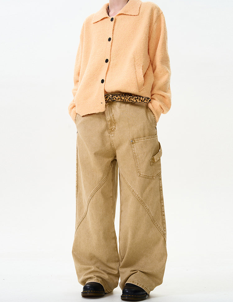 MADWITCH WASHED VINTAGE CARGO PANTS #CK3338