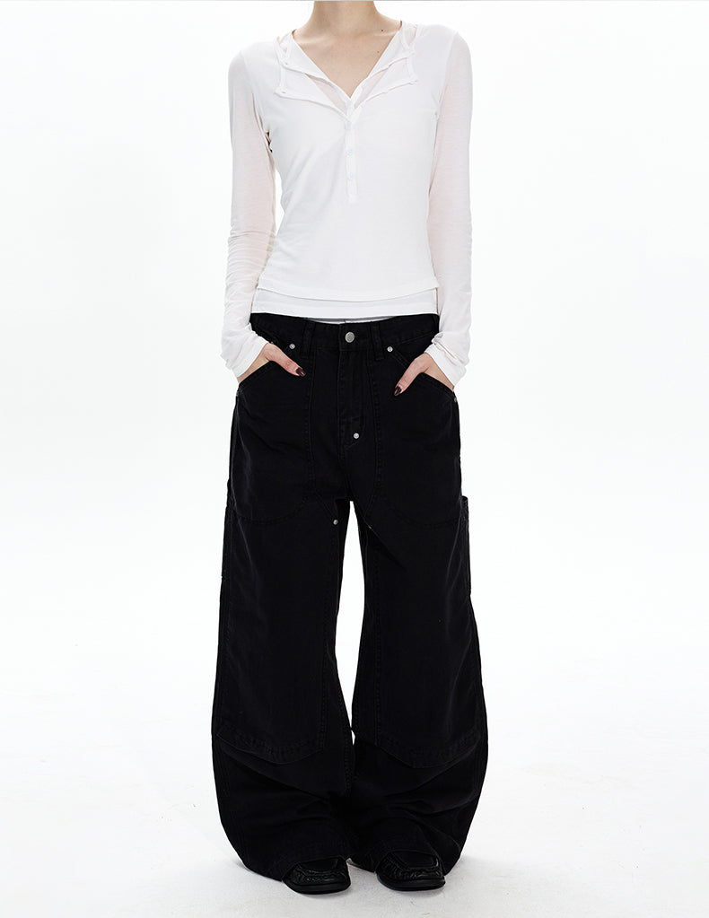 MADWITCH LOGGER WASH DENIM #CK3576